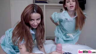 ���ਿਆਣੇ ਮਾਇਆ Kendrick ਅਤੇ ਗਰਮ Vanna Bardot ਸ਼ੇਅਰ ਮੁੰਡਾ ਵੱਡੇ ਹਾਰਡ ਲੂੰਡ ਅੱਗੇ ਤੀਬਰ ਸੈਕਸ